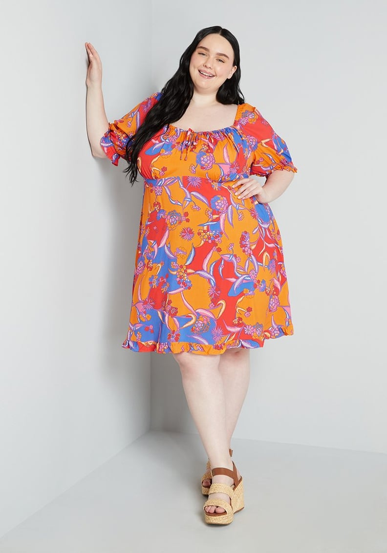 The Perfect Cottagecore Shirt: ModCloth Darling for the Prairie Peplum Tank  Top, These 17 Modcloth Pieces Are Joyful, Colourful, and Vintage-Inspired