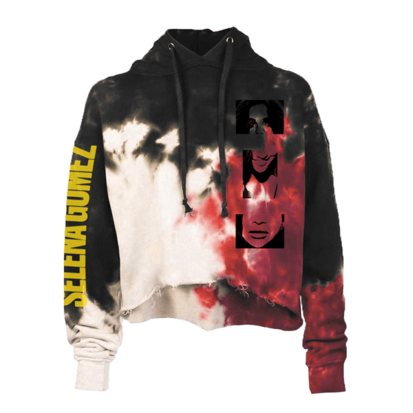Lose You to Love Me Tie-Dye Crop Hoodie