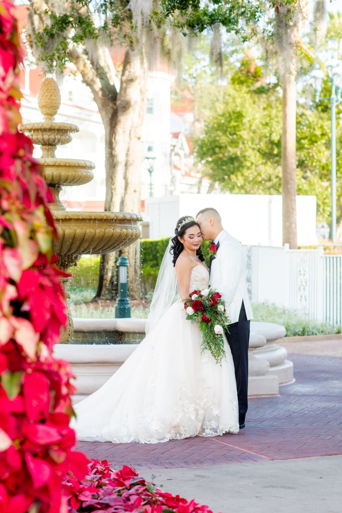 This Couple Had a Holiday Wedding at Walt Disney World