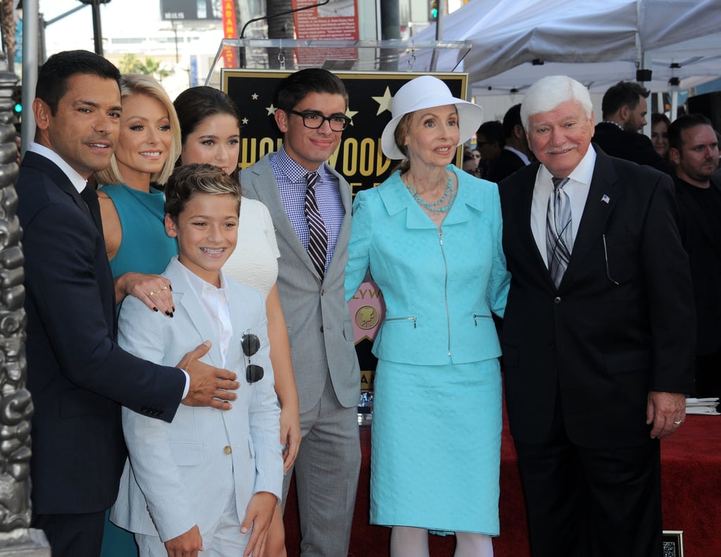 Kelly Ripa Hollywood Walk of Fame Pictures
