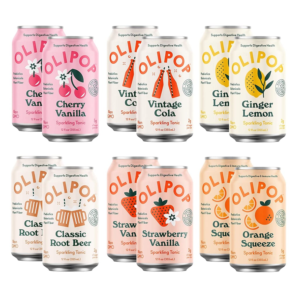 OLIPOP 6-Flavour Soda Variety Pack