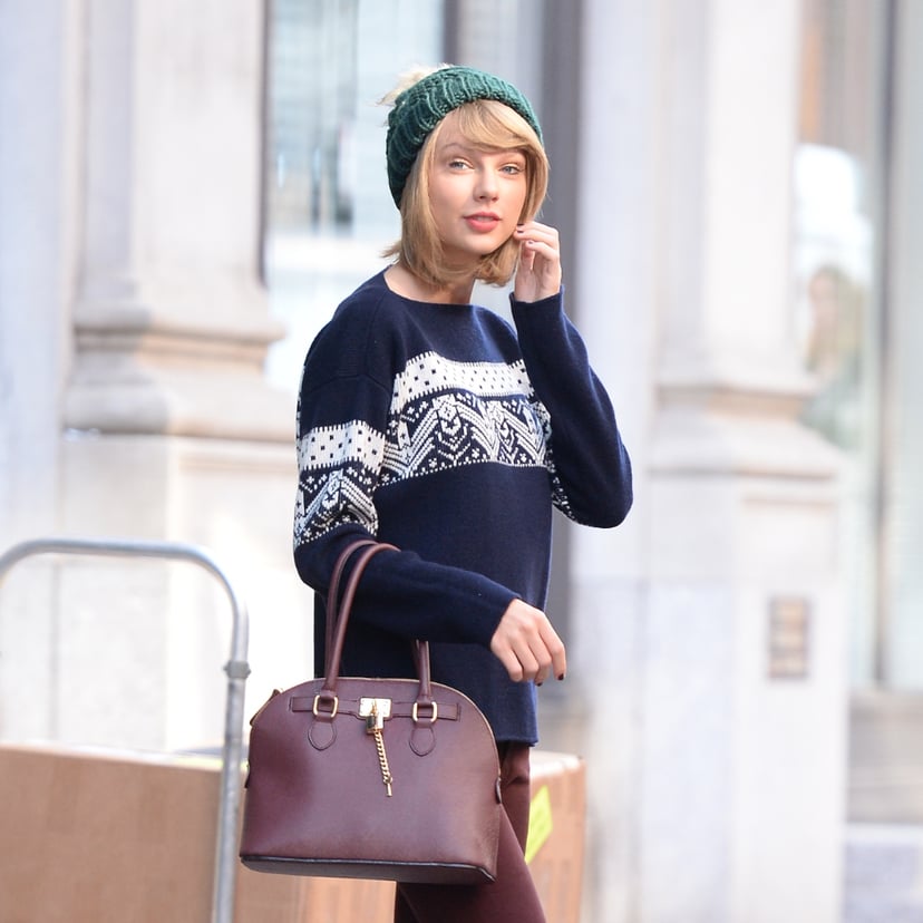 Taylor Swift Carries a Gucci Bag to the Gym