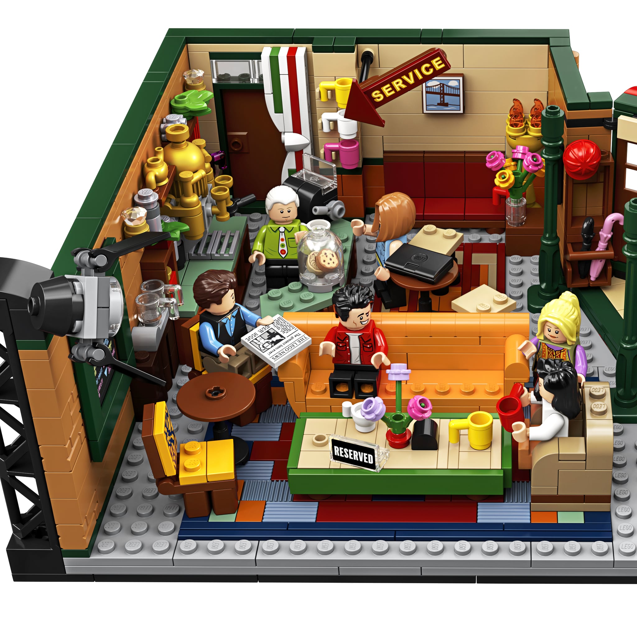 Friends 25th Anniversary Central Perk Lego Set