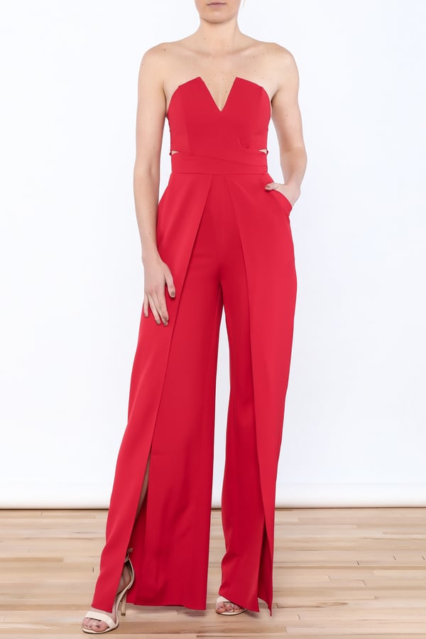 Luxxel Red Devil Jumpsuit | Holiday Jumpsuits | POPSUGAR Fashion Photo 30