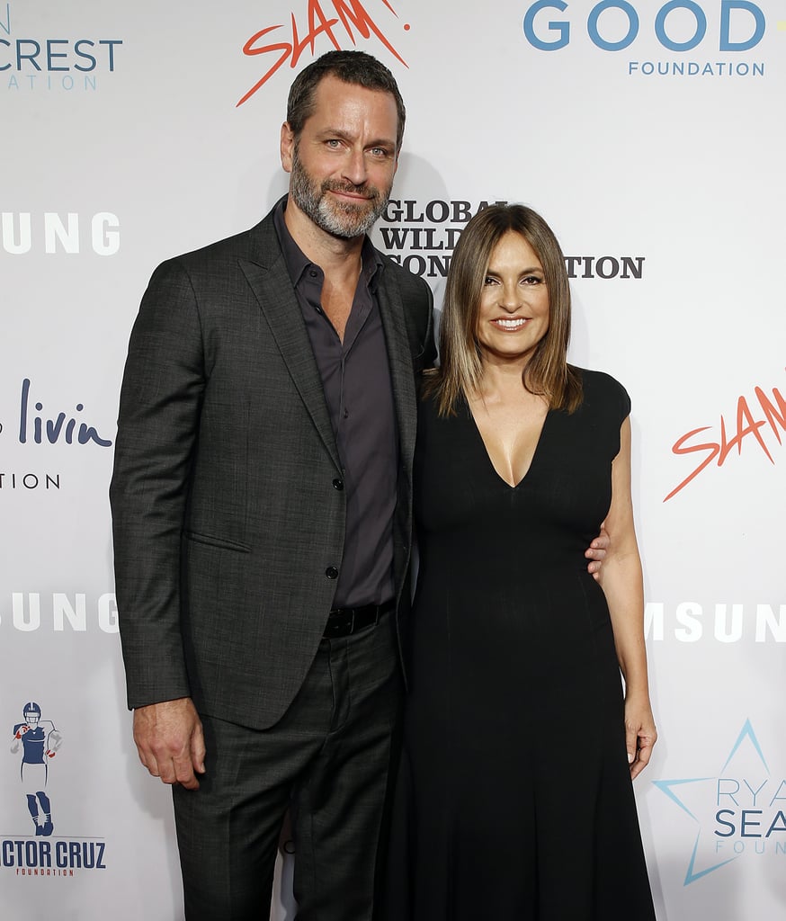 Peter Hermann and Mariska Hargitay at Samsung Charity Gala