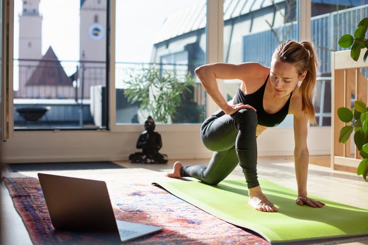 Athleta yoga mat top