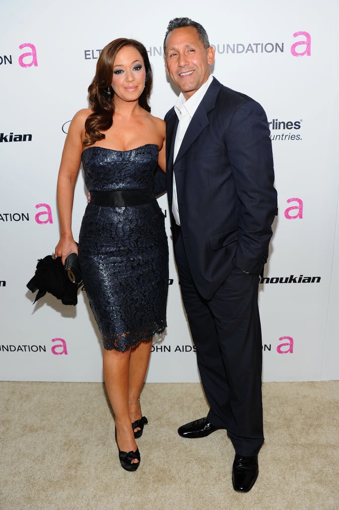 Leah Remini and Angelo Pagan