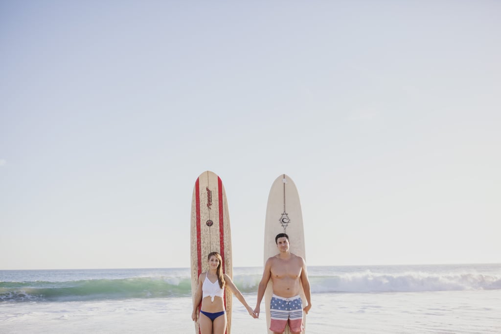 Casual Beach Engagement Shoot