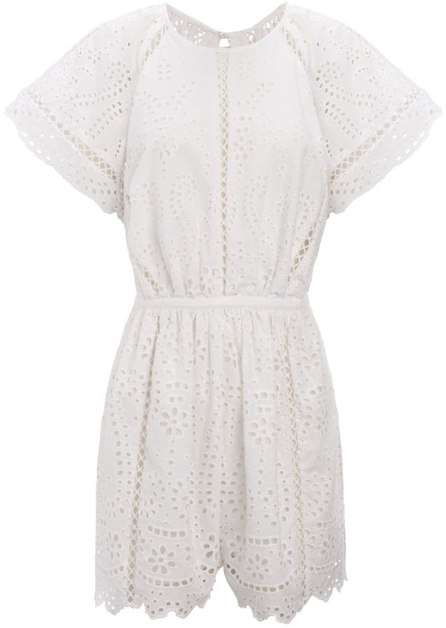 Zimmermann Embroidered Romper