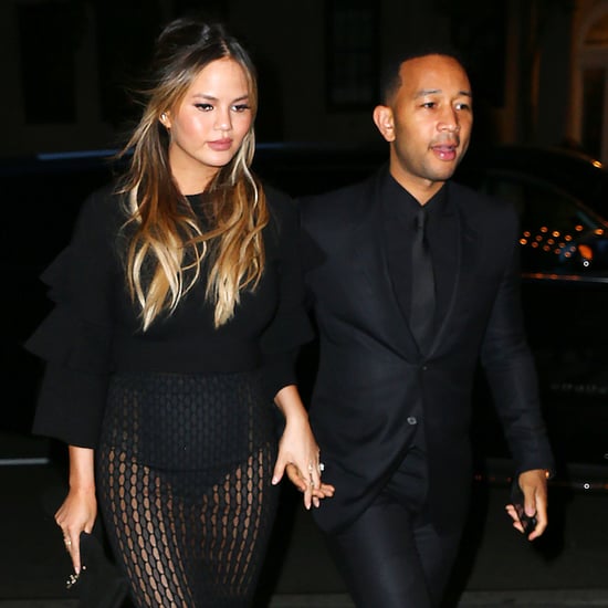 Chrissy Teigen and John Legend Out With Baby Luna May 2016