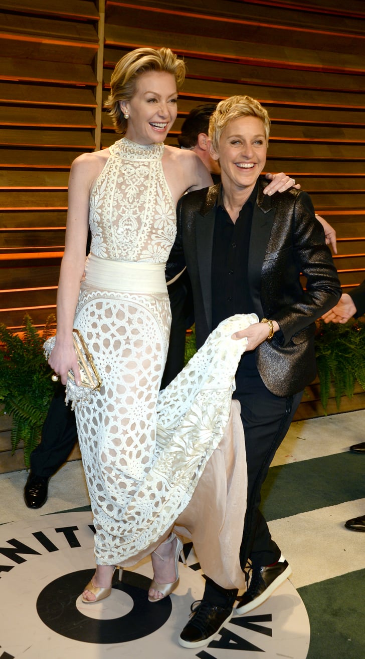 Ellen DeGeneres and Portia de Rossi PDA Pictures ...