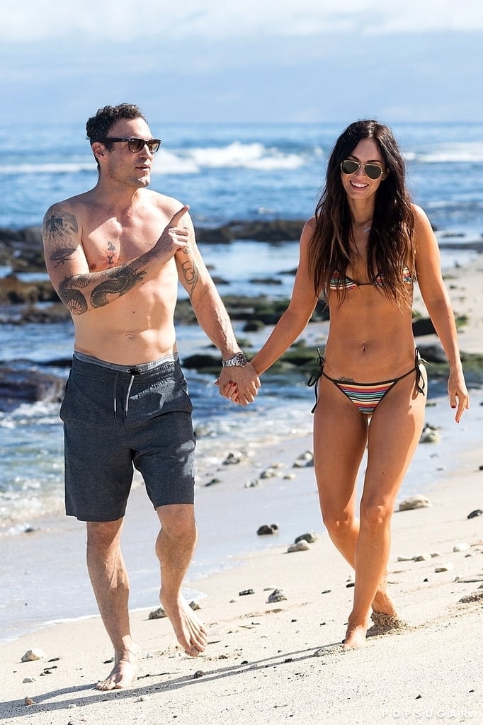 Megan Fox and Brian Austin Green Showing PDA in Hawaii