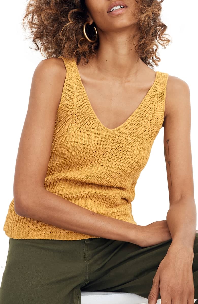 Madewell Monterey Sweater Tank