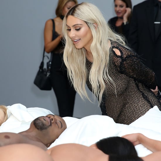 Kim Kardashian Visits Kanye West's Famous Art Exhibit 2016