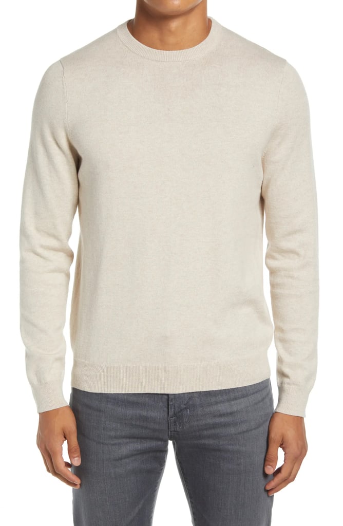 A Staple Sweater: Nordstrom Cotton & Cashmere Crewneck Sweater