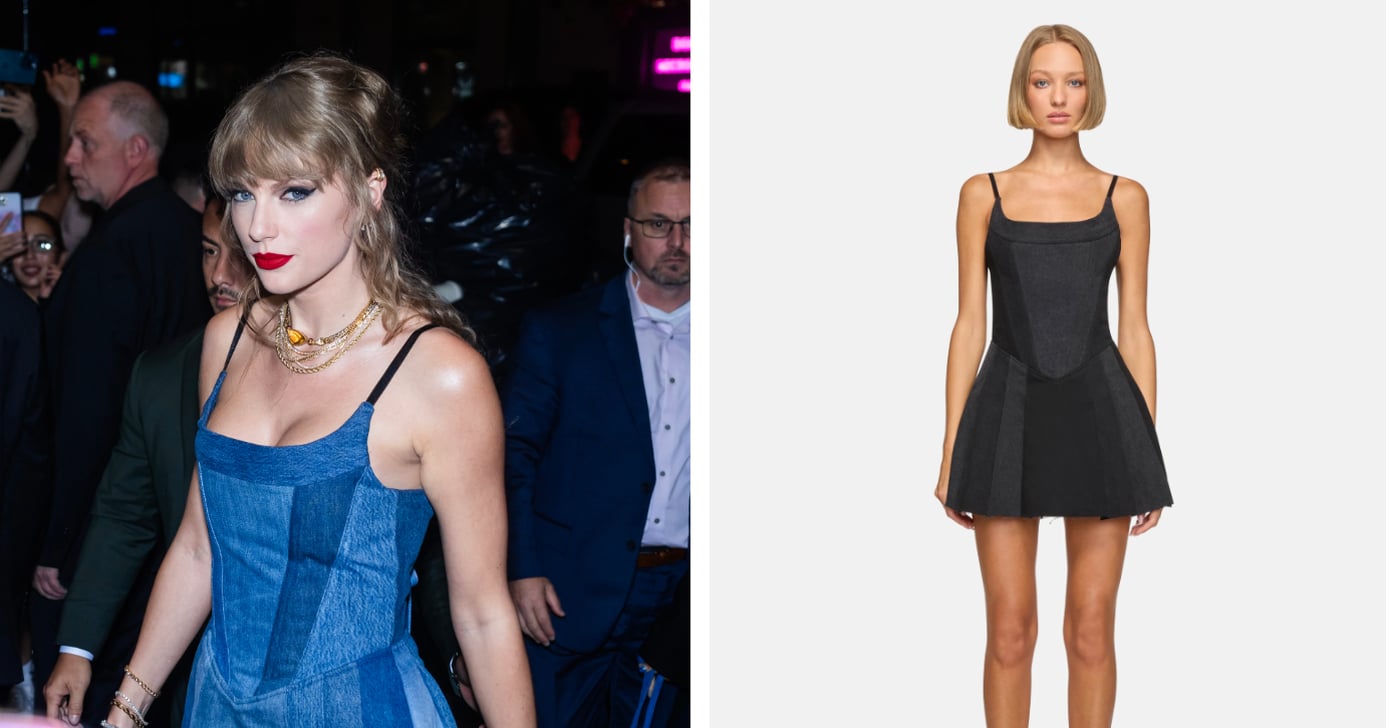 Taylor Swift Wears This EB Denim Dress on Repeat