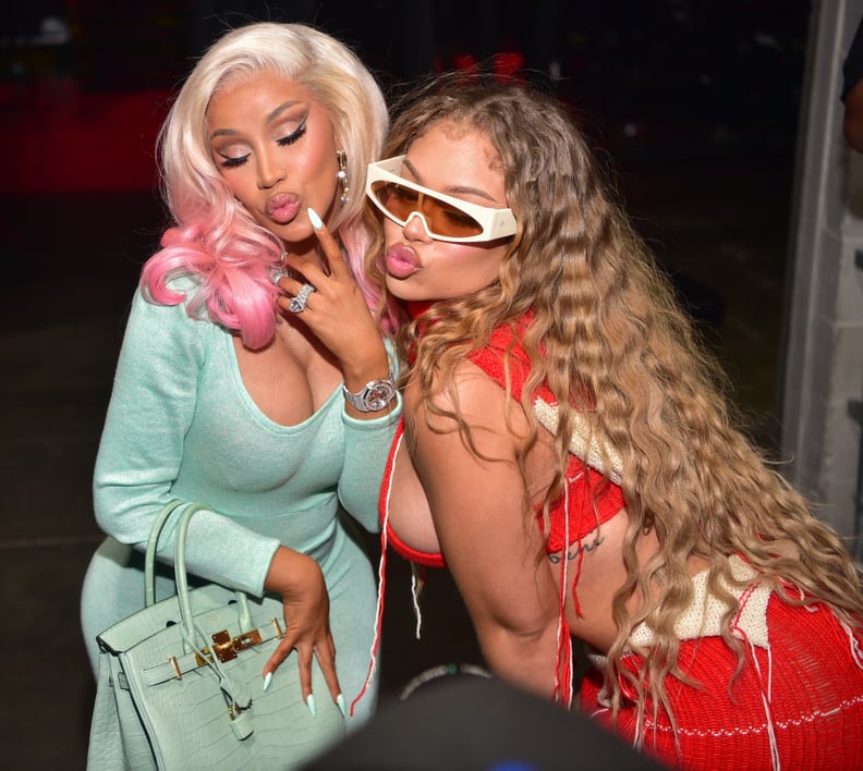 Cardi B and Latto at Hot 107.9's Birthday Bash in Atlanta