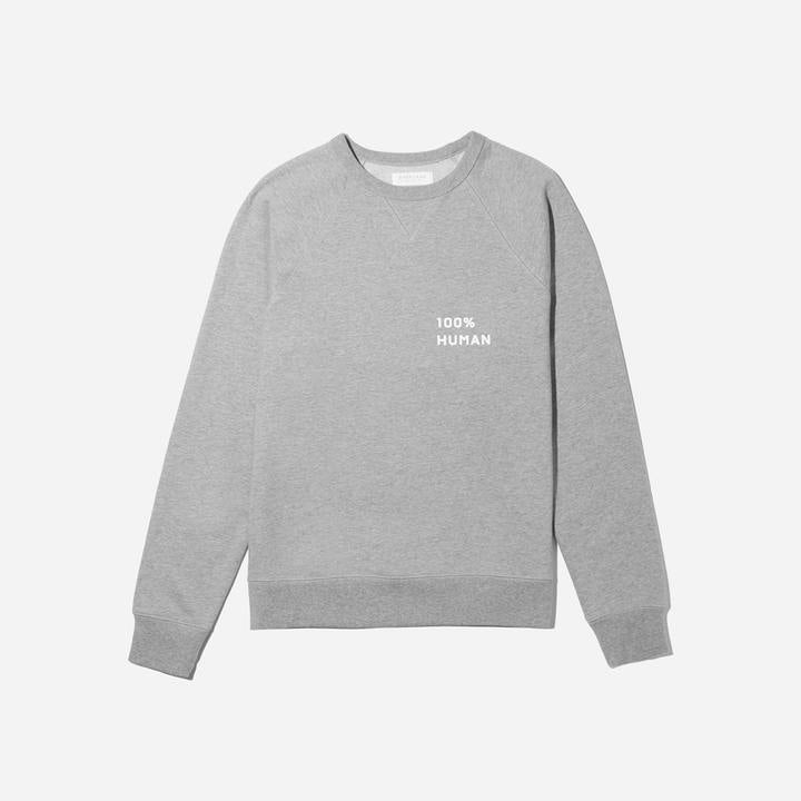 Everlane The Human Unisex French Terry Sweatshirt