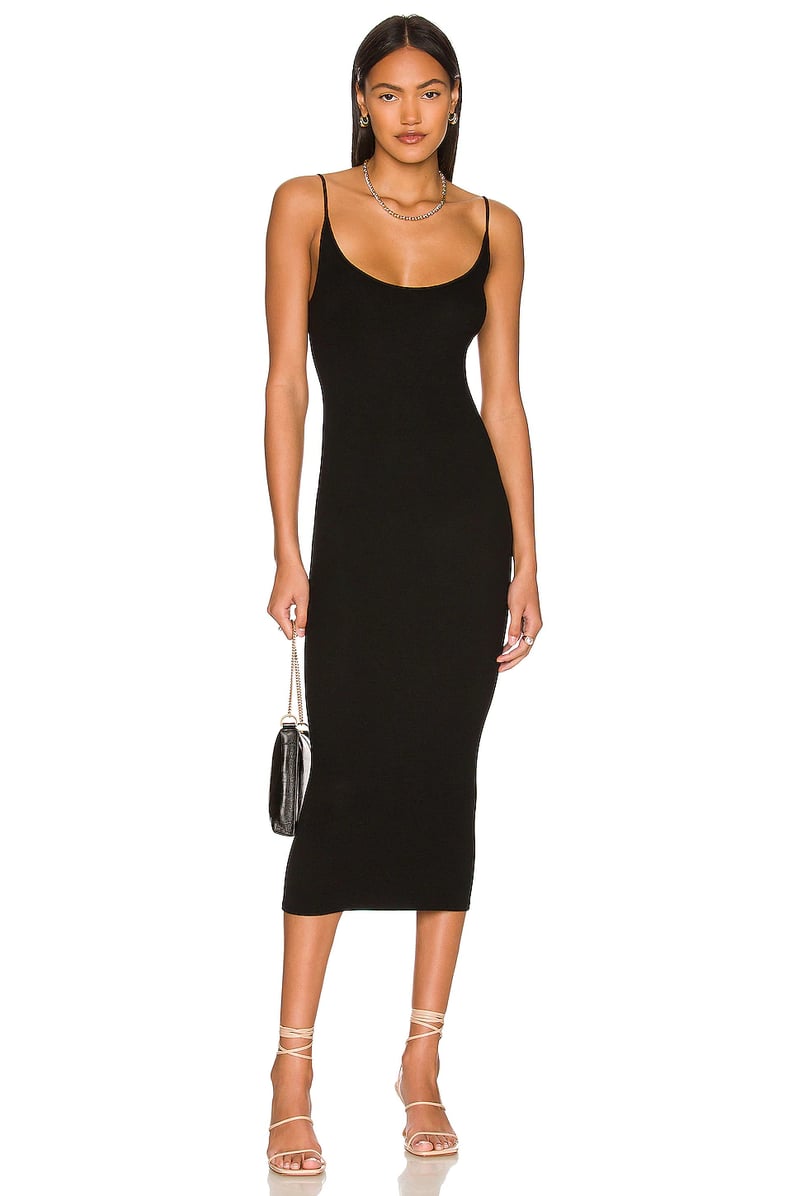 A Little Black Dress: Enza Costa Silk Knit Essential Dress