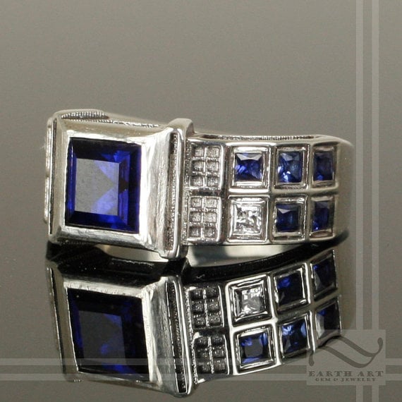 TARDIS engagement ring
