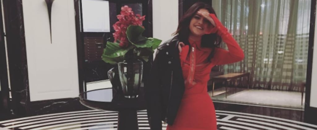 Selena Gomez Givenchy Valentine's Day Dress 2017