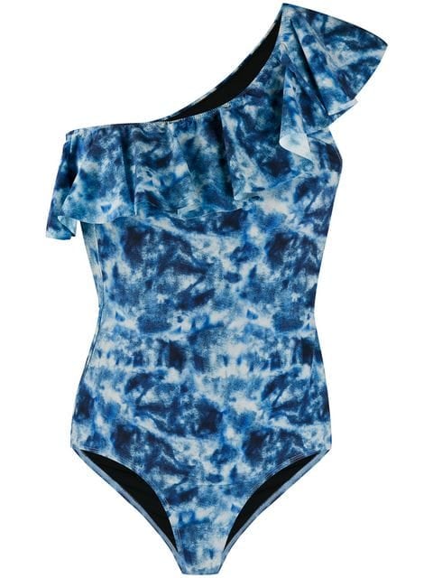 Isabel Marant Tie-Dye Print Swimsuit
