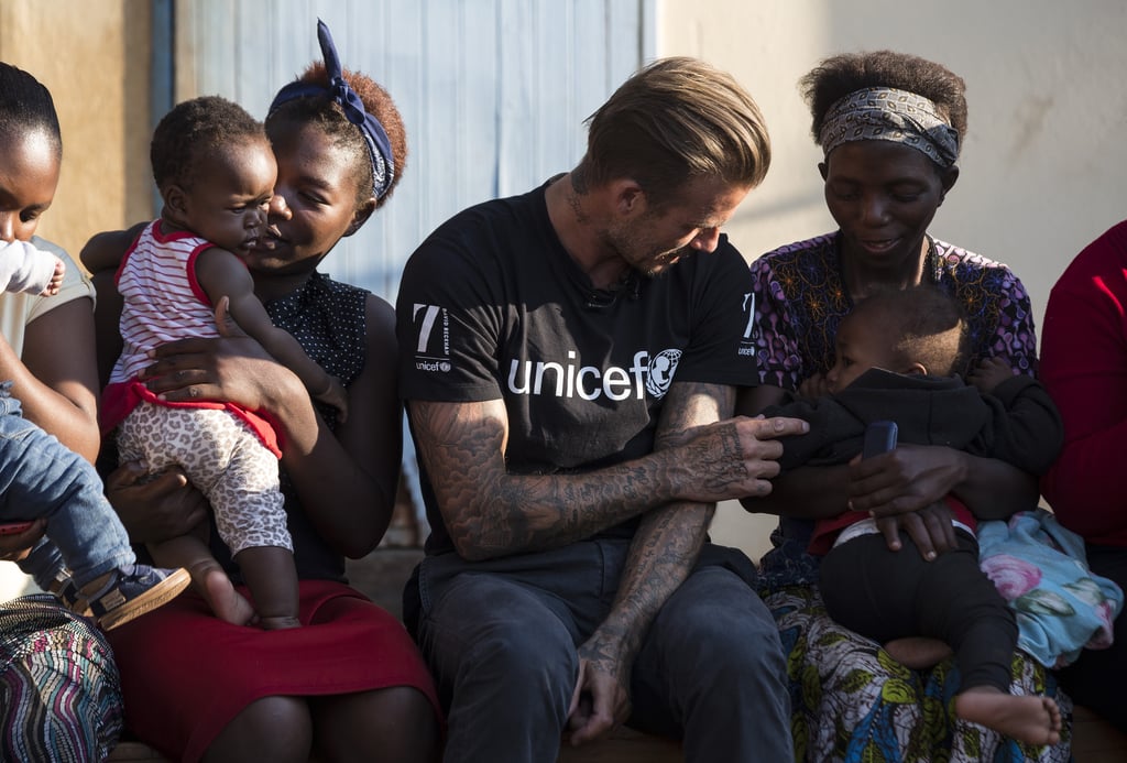 David Beckham in Africa With UNICEF June 2016