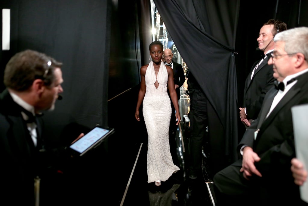 Lupita Nyong'o at the Oscars 2015 Pictures