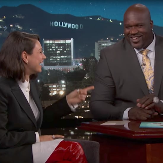 Mila Kunis and Shaq Jimmy Kimmel Interview October 2017