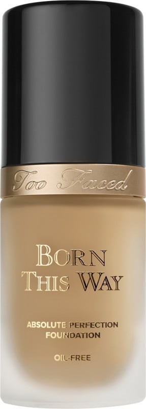 Too Faced Born This Way Absolute Perfection Foundation ($39) comes in 18 shades.
