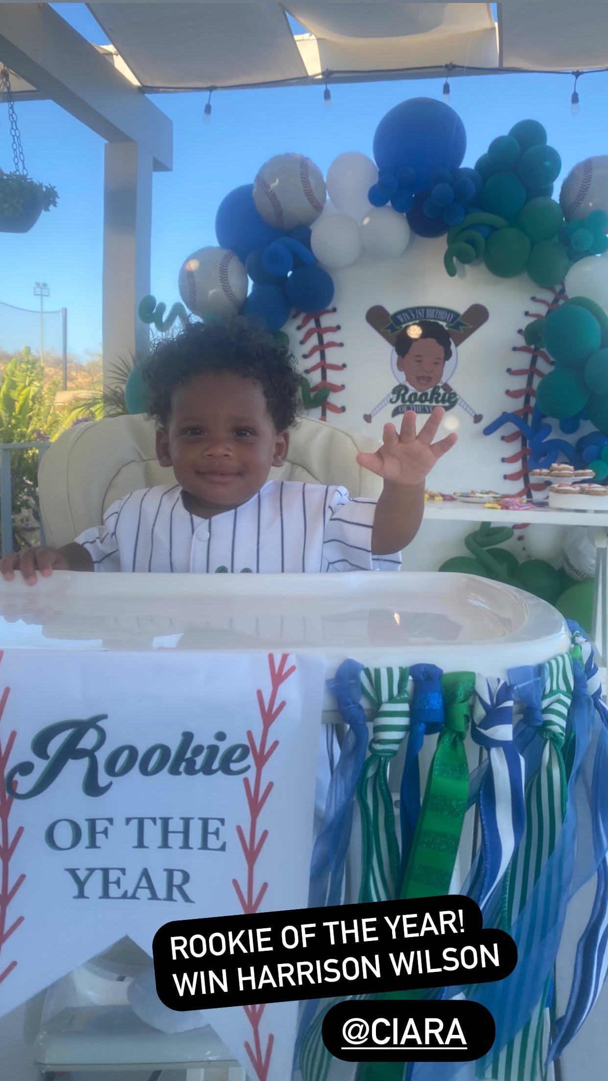 Ciara and Russell Wilson Celebrate Their Son Win's 1st Birthday