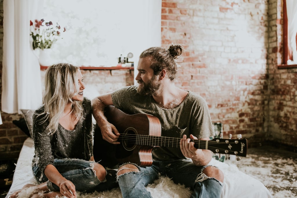 Cozy Engagement Photo Shoot in a Loft