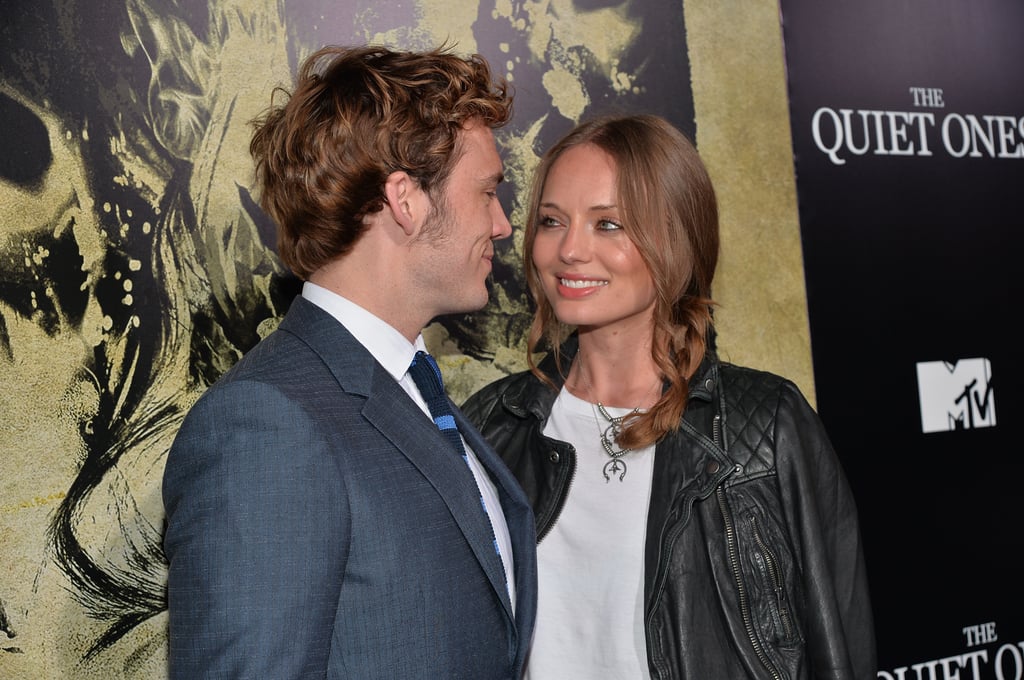 Sam Claflin and Laura Haddock Cute Pictures
