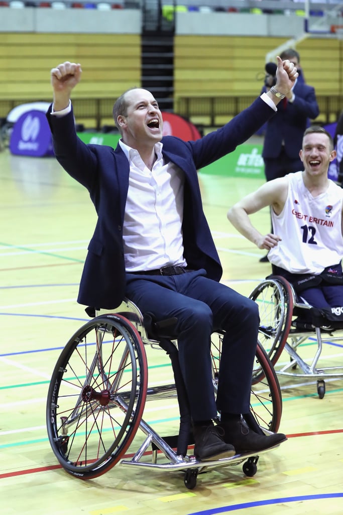 Prince William and Kate Middleton Visit SportsAid March 2018