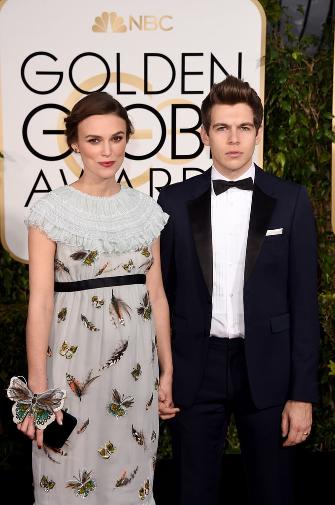 Keira Knightley Pregnant at the Golden Globes 2015