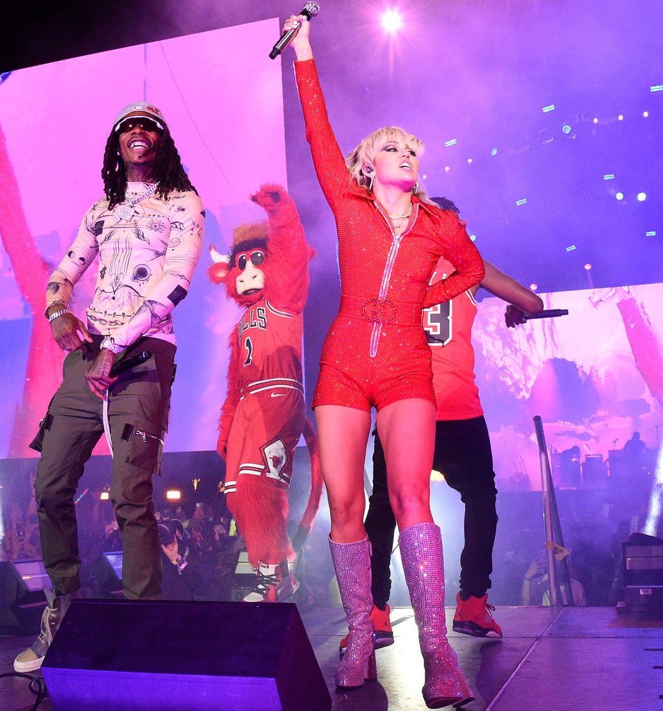 Miley Cyrus Wears Minishorts and Gucci at Lollapalooza 2021 | POPSUGAR ...
