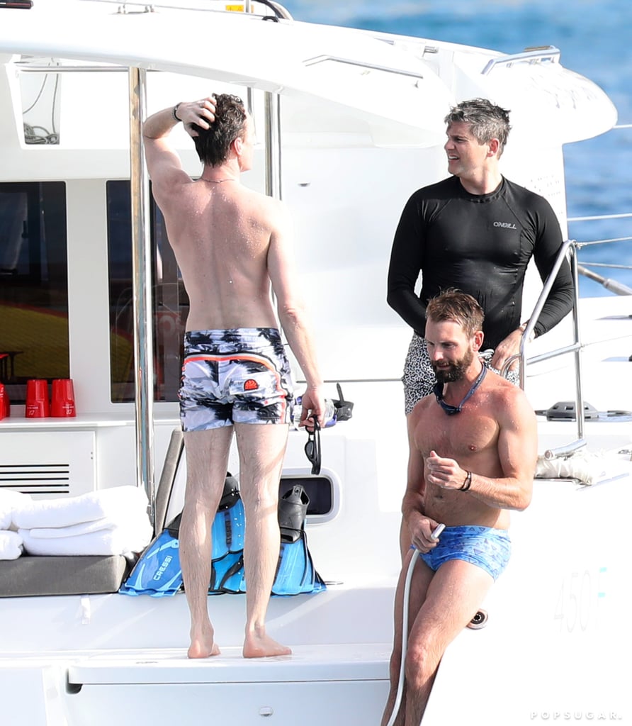 Neil Patrick Harris and David Burtka on a Yacht March 2017