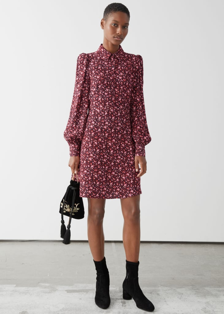 & Other Stories Mini Shirt Dress