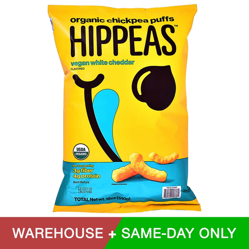 Hippeas Vegan White Cheddar Organic Chickpea Puffs, 18 oz.