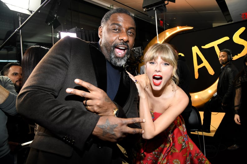 Idris Elba and Taylor Swift at the Cats World Premiere in NYC