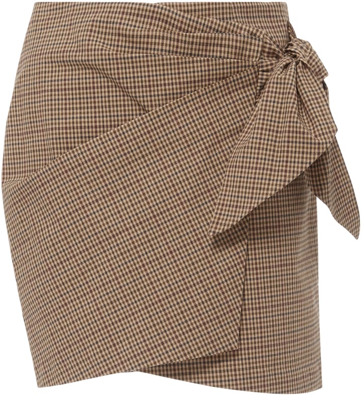 Isabel Marant Wrap Mini Skirt | Wrap Miniskirt Trend | POPSUGAR Fashion ...