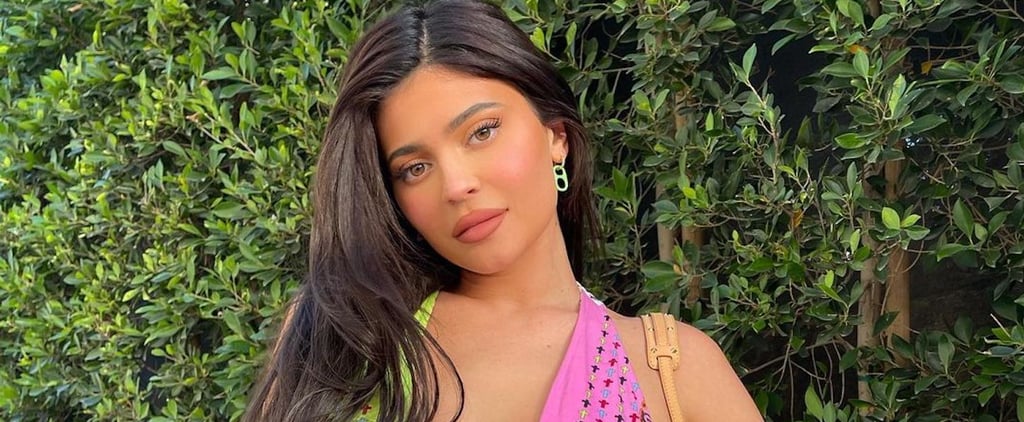 Kylie Jenner's 2-Toned Vintage Versace Top on Instagram