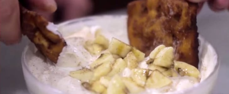 Turn Your Cinnamon Rolls Into Chips and Dip