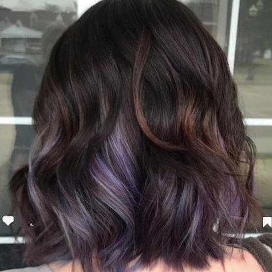 Chocolate Lilac Hair Color Ideas