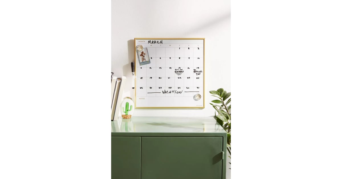 A Functional Calendar: Dry Erase Calendar Message Board | Best Dorm
