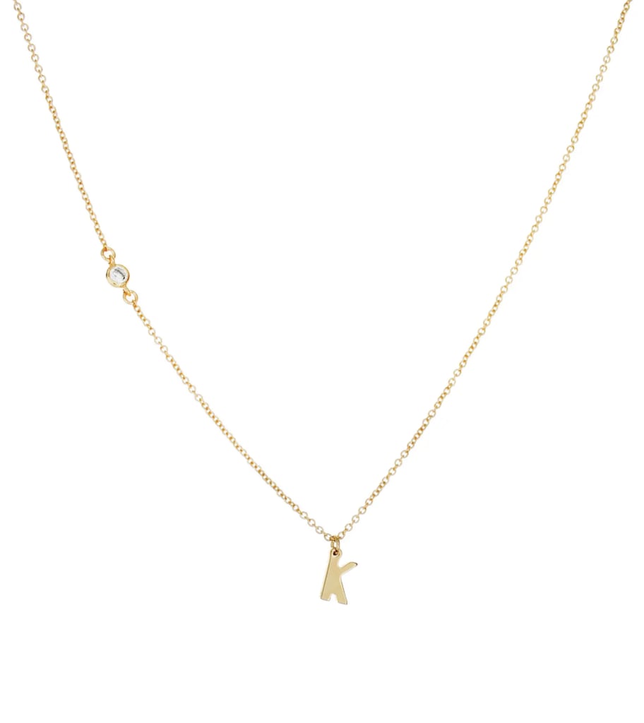 A Personalized Gift: Panacea Initial Pendant Necklace