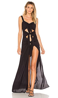 Adriana Degreas Embroidered Toucan Dress