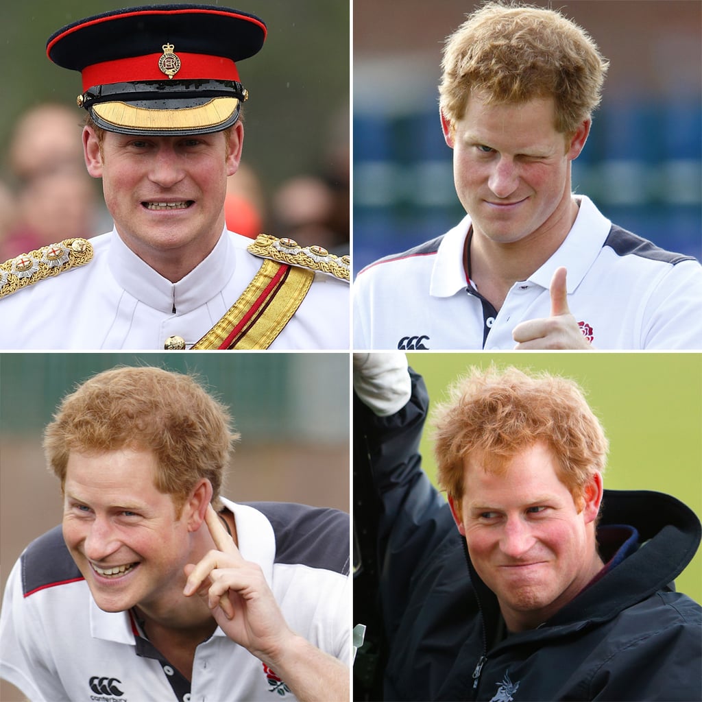 A Guide to Prince Harry's Goofiest Facial Expressions