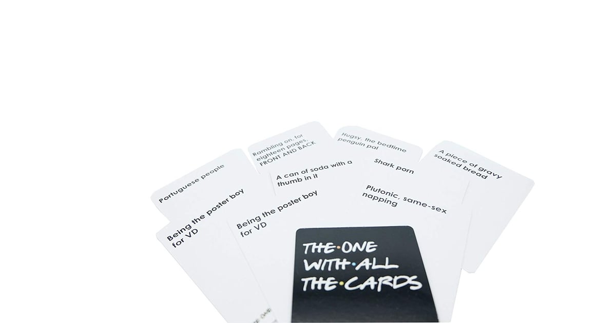 The One With All the Cards Game | Gifts For Friends Fans | POPSUGAR ...