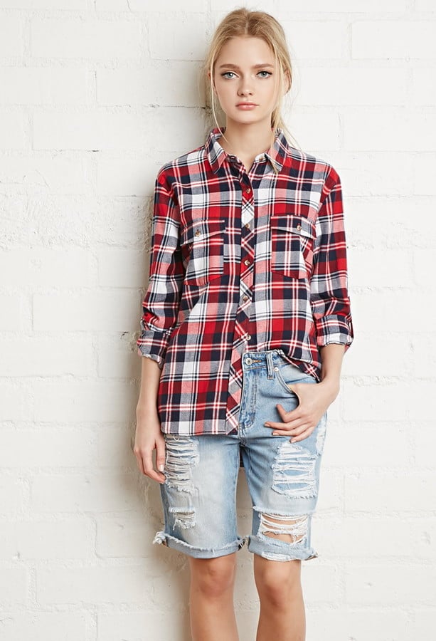 forever 21 plaid flannel